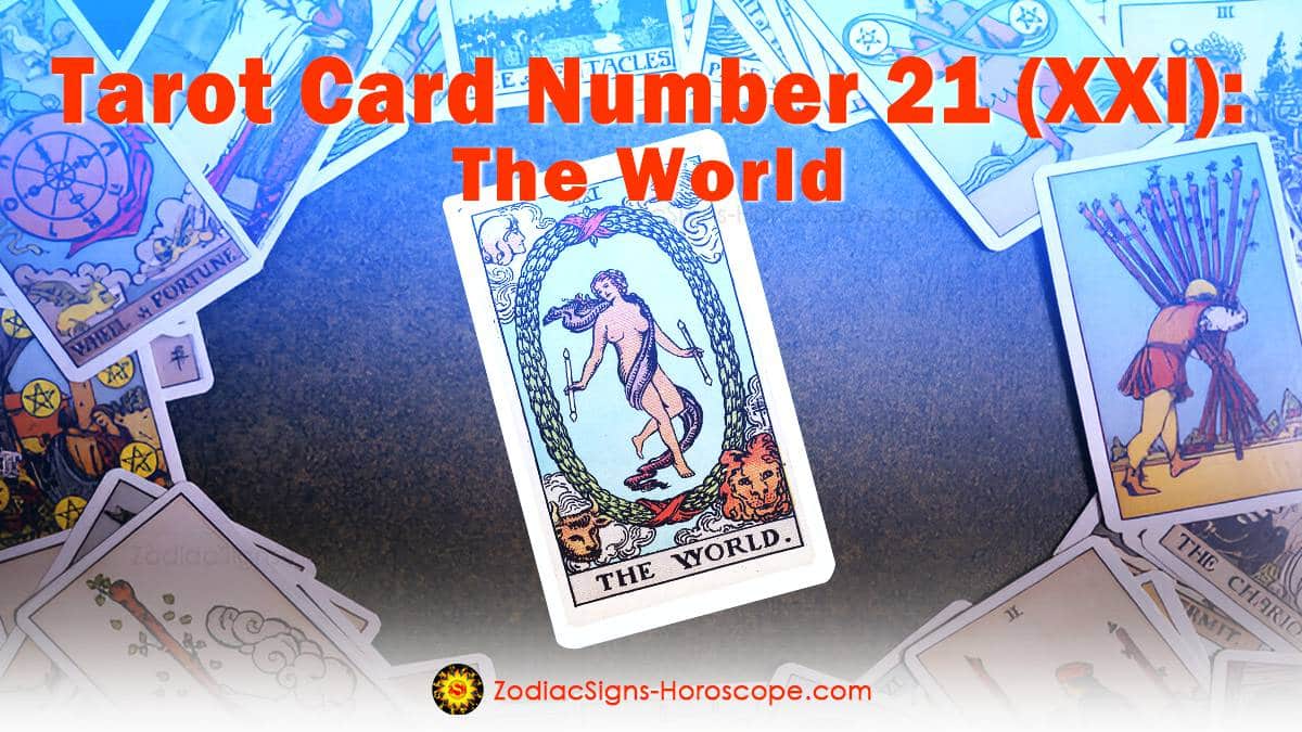 Carta del Tarot número 21 Significado de las cartas del Tarot del