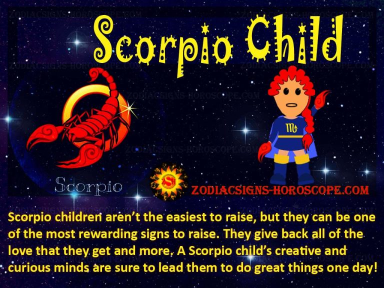 Scorpio Child: Personality Traits and Characteristics | Scorpio Baby