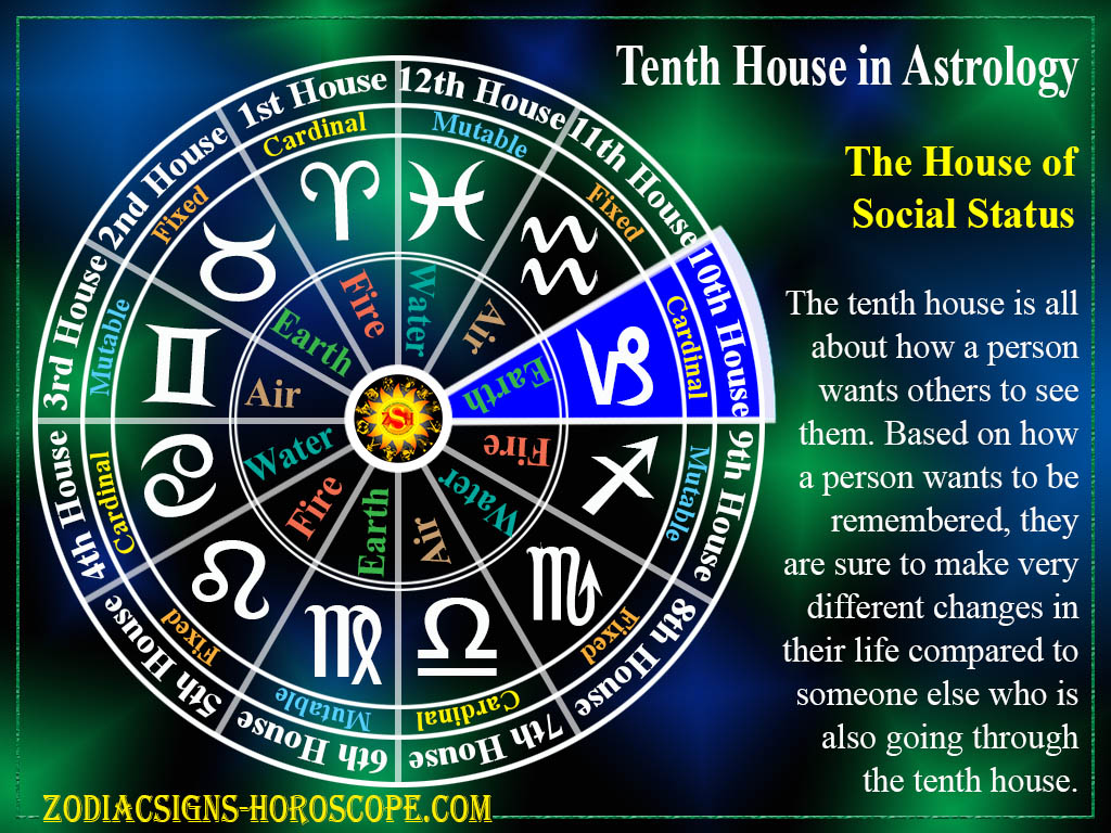 what does a tellium in the 10th house mean