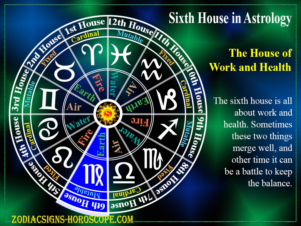 Sixth House In Astrology The House Of Work And Health 6th House