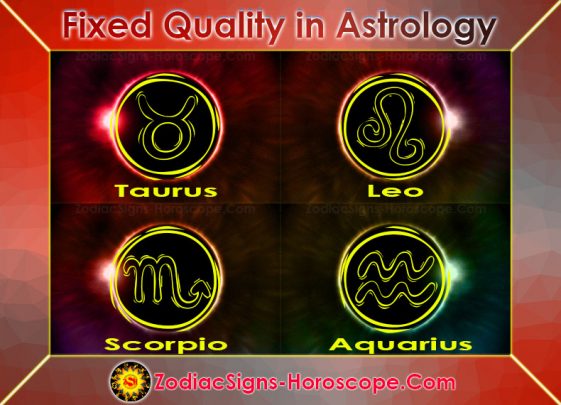 what are the fixed signs of the zodiac
