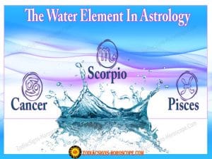 what are the three water igns in astrology