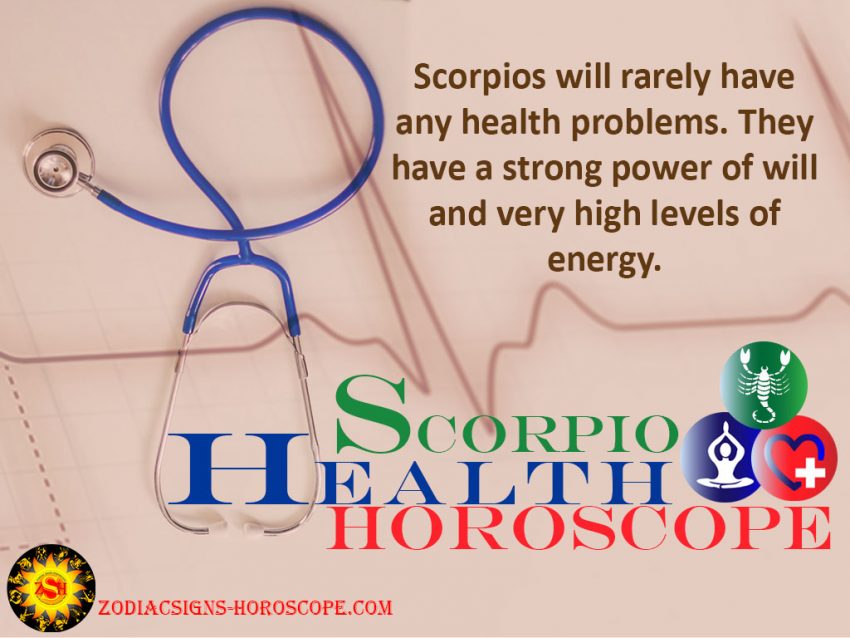 Scorpio Health Horoscope Astrology Health Predictions for Scorpio People