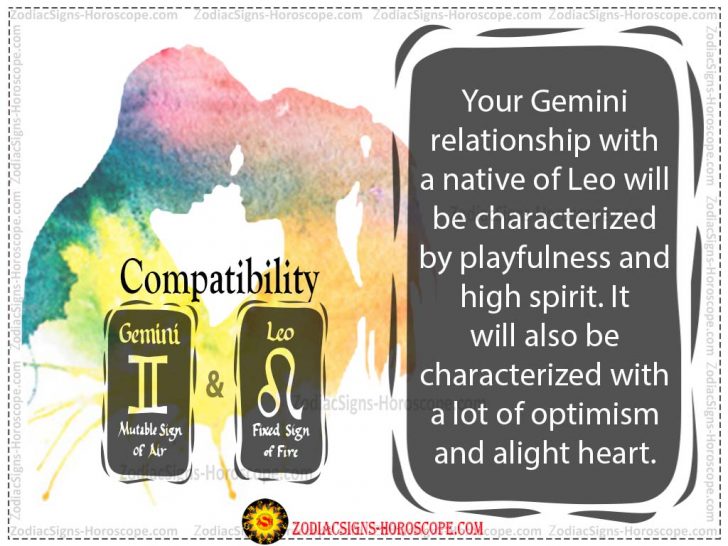 gemini and leo compatibility today