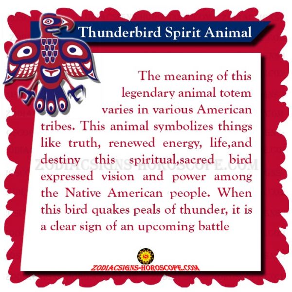 thunderbird animal native american