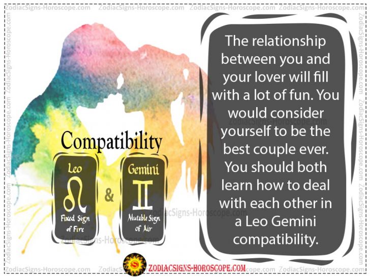 gemini leo compatibility