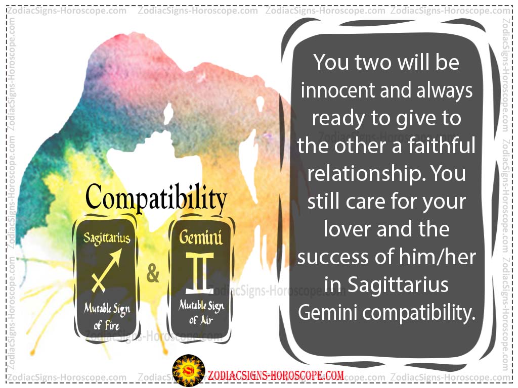 Sagittarius and Gemini Compatibility Love, Trust and Sex Compatibility