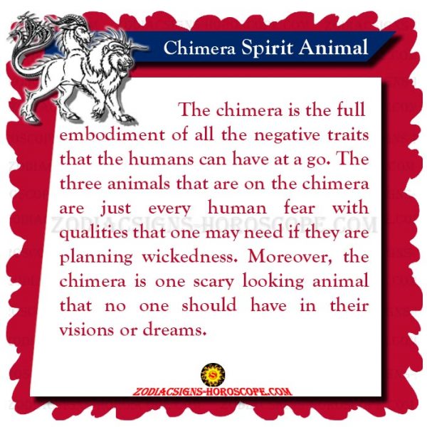 Chimera Spirit Animal, Totem, Meaning and Symbolic Significance