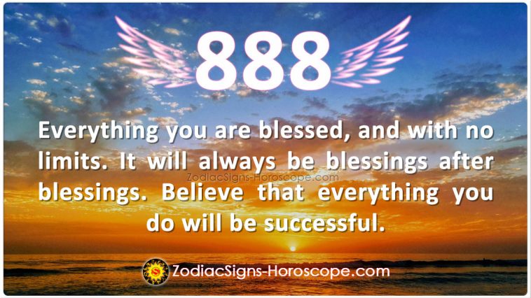 Angel Number 888 meaning