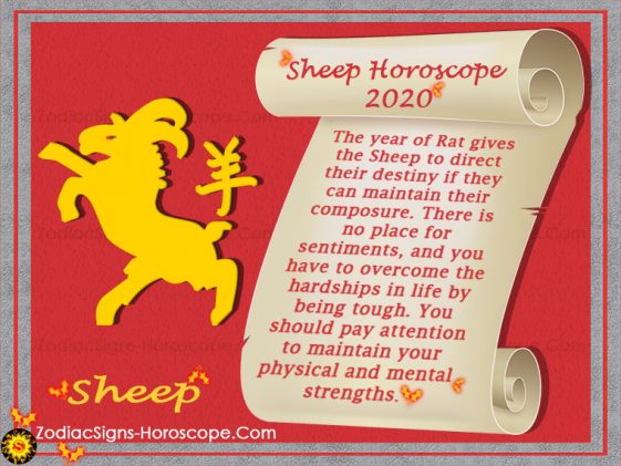 Sheep Horoscope 2020 - Chinese New Year 2020 Predictions for Sheep