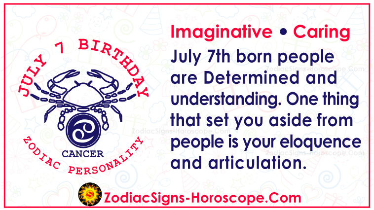 July 7 Zodiac Sign Personality - PELAJARAN