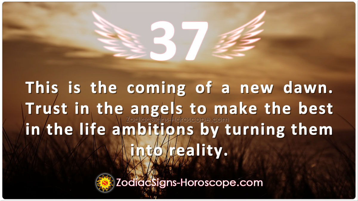 Angel Number 37 is the Coming of a New Dawn | ZSH