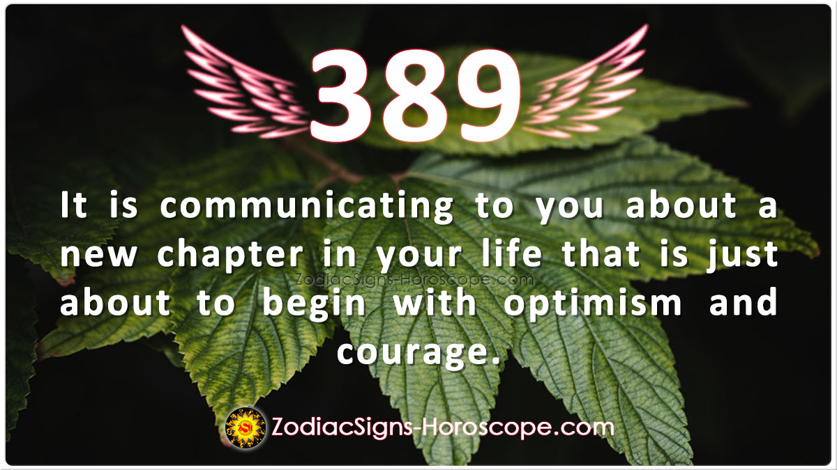 Angel number 389: Learn To Open the Door to New Beginnings | ZSH