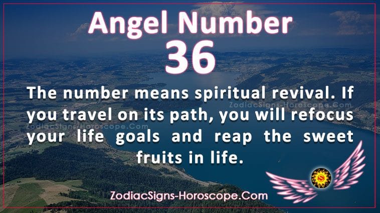 Angel Number 36 Means Spiritual Revival And Refocusing Life Goals ZSH