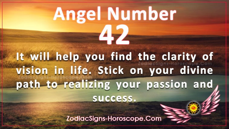 Angel Number 42 Will Help You Find The Clarity Of Vision In Life ZSH