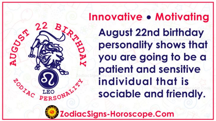 august 22 birthday astrology