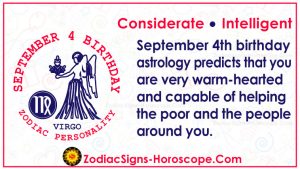 September 4 Zodiac – Full Horoscope Birthday Personality | ZSH