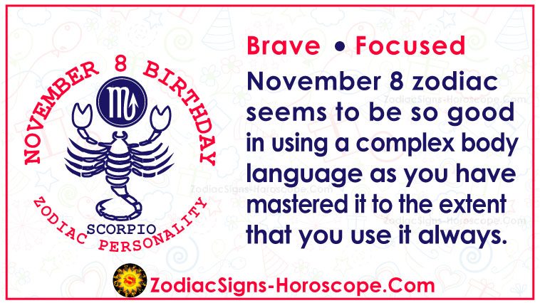 what are the zodiac igns in november