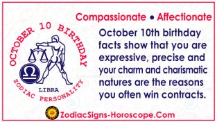 October 10 Zodiac – Full Horoscope Birthday Personality | ZSH