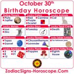 October 30 Zodiac (Scorpio) Horoscope Birthday Personality And Lucky Things