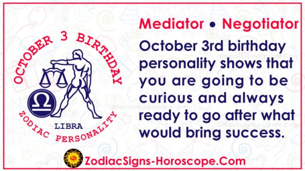 October 3 Zodiac – Full Horoscope Birthday Personality | ZSH