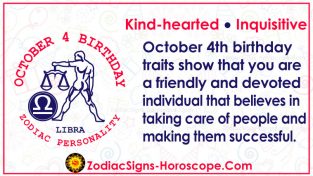 October 4 Zodiac – Full Horoscope Birthday Personality | ZSH