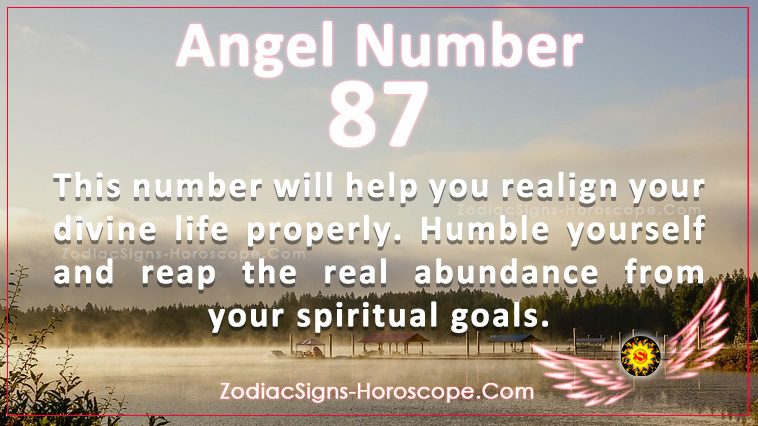 Angel Number 87 Meaning Real Abundance Through Spiritual Goals ZSH