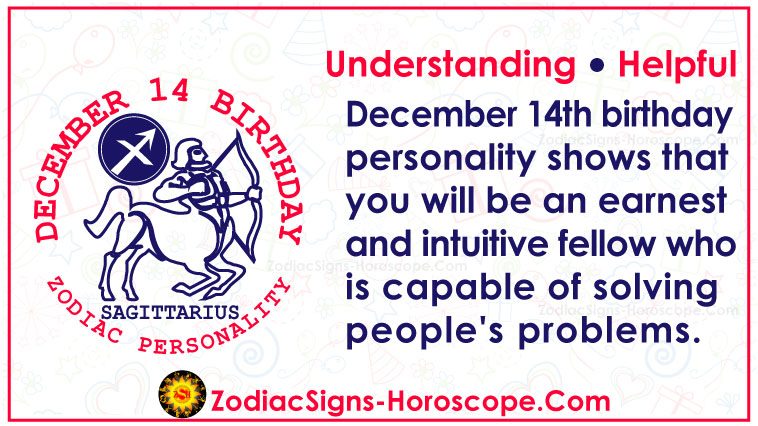 December 14 Zodiac Full Horoscope Birthday Personality Zsh