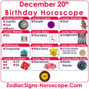 what is december 20 astrology sign