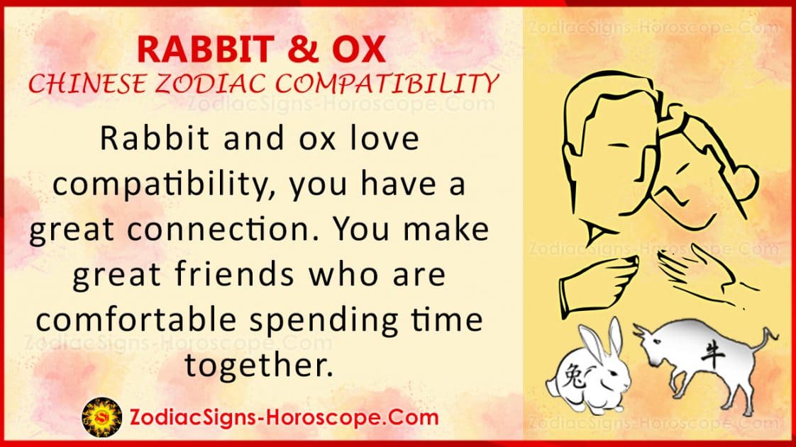 Rabbit And Ox Chinese Zodiac Compatibility