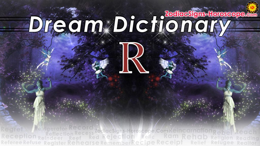 Dream Dictionary R (3) : R ဖြင့် စတင်သော သင်္ကေတများ အိပ်မက်အနက်ပြန ...