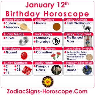 astrological signs of january