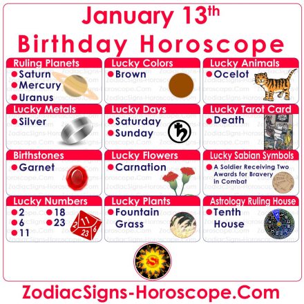 January 13 Zodiac – Accurate Birthday Personality Horoscope | ZSH