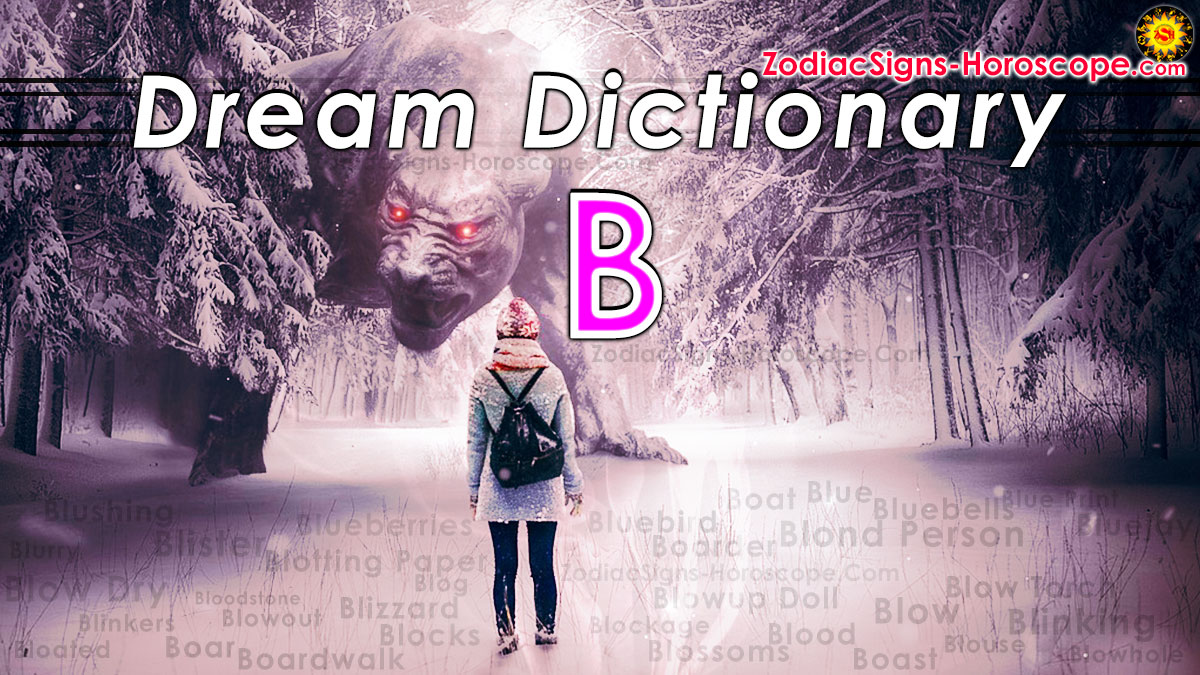 Dream Dictionary B: Dream Interpretation Of Symbols Starting With B - 12