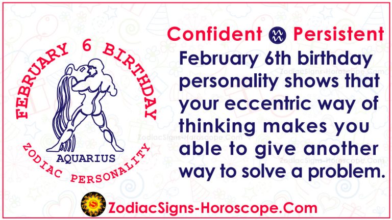 February 6 Zodiac (Aquarius) Horoscope Birthday Personality and Lucky ...