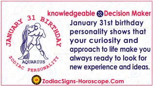 born on 31 january astrology
