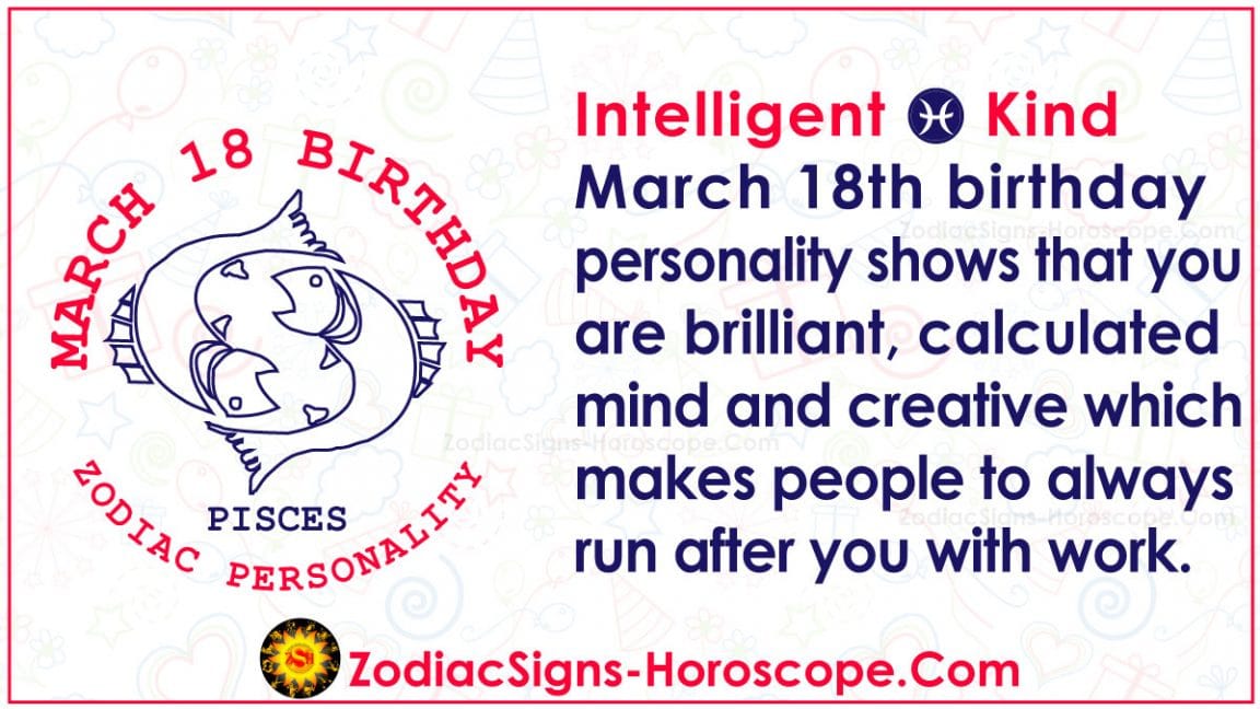 what astrological sign is for march 18
