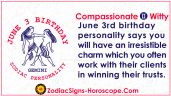 june 3 zodiac sign personality