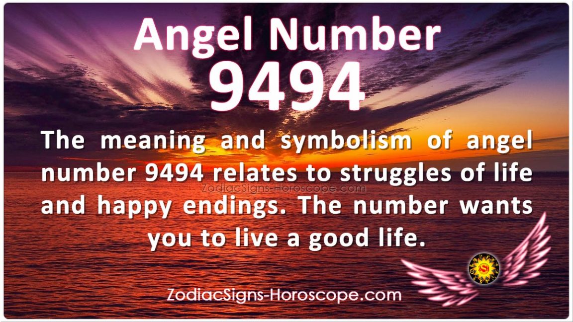 Angel Number 9494 relate to Struggles of Life and Happy Endings