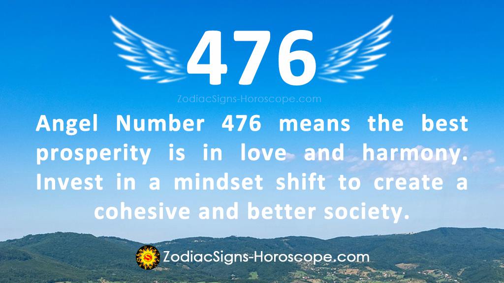 Angel Number 476 Meaning New Prosperity 476 Angel Number ZSH