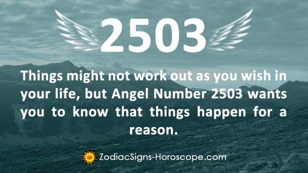 Angel Number 2503 Meaning: Life Process | 2503 Numerology