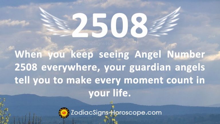 2508 angel number meaning