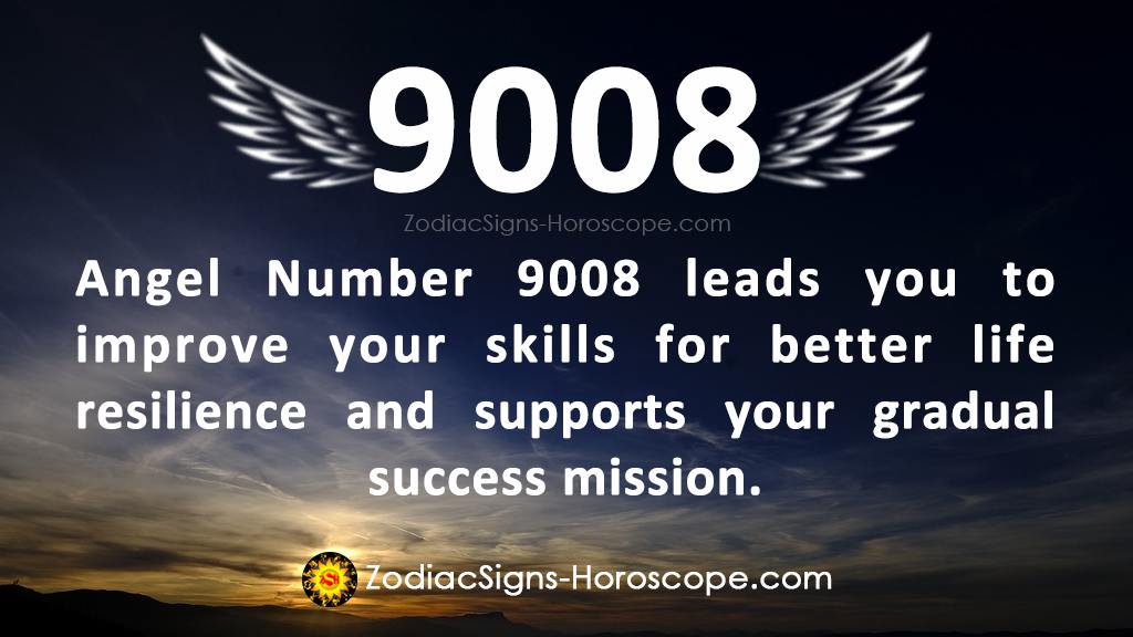 Symbolic Essence of Angel Number 9008 Meaning Divine Endurance