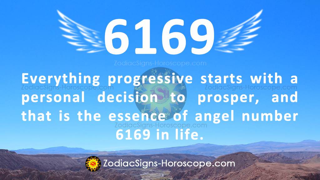 Spiritual Essence of Seeing Angel Number 6169: True Progress