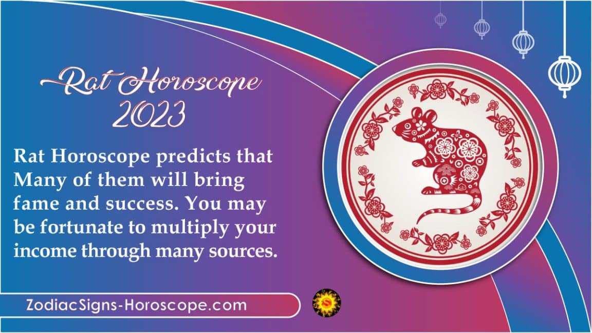 Rat Horoscope 2023 Predictions Say Your Fame and Success