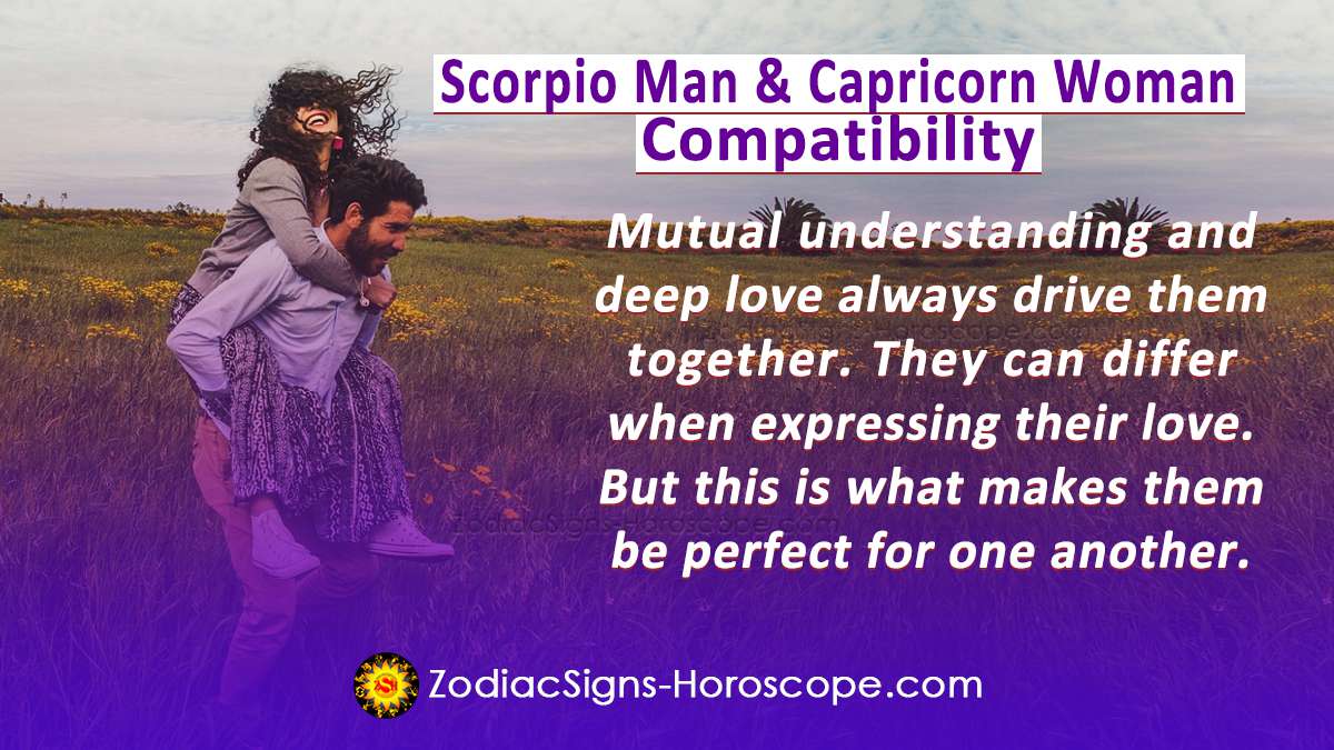 Scorpio Man And Capricorn Woman Compatibility In Love And Intimacy Zodiacsigns