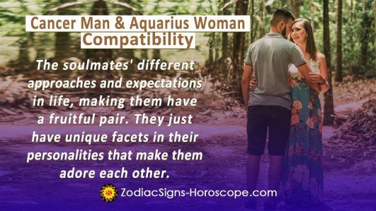 Cancer Man and Aquarius Woman Compatibility in Love, and Intimacy ...