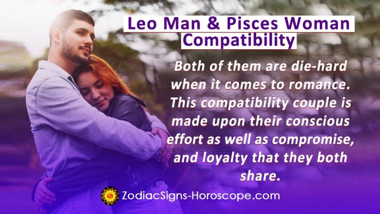 Leo Man And Pisces Woman Compatibility In Love And Intimacy Zodiacsigns 