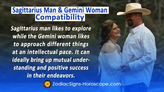 Sagittarius Man And Gemini Woman Compatibility In Love, And Intimacy ...