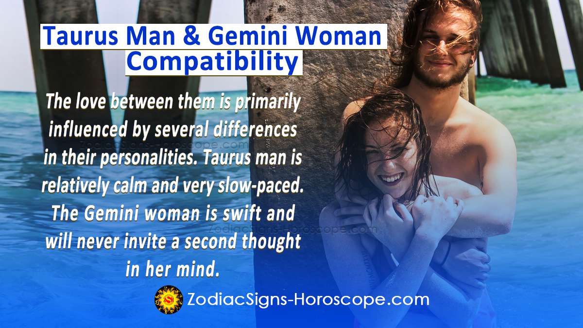 Taurus Man And Gemini Woman Compatibility In Love And Intimacy Zodiacsigns 0996